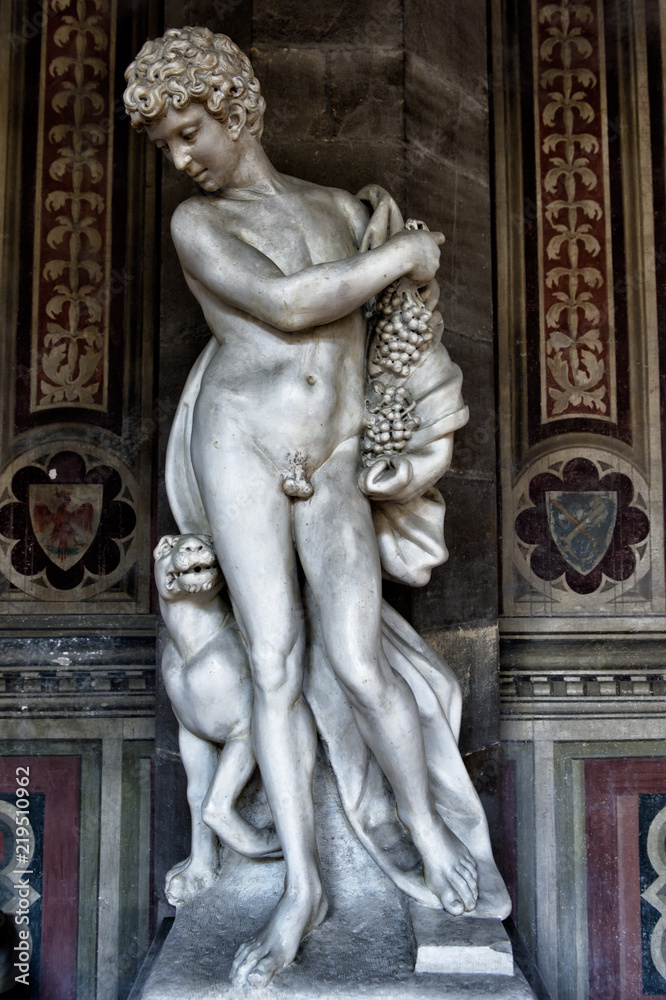 Obraz premium Gallery of Bargello, Florence, Italy / Florence My city My love