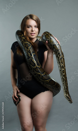 perfect girl and python