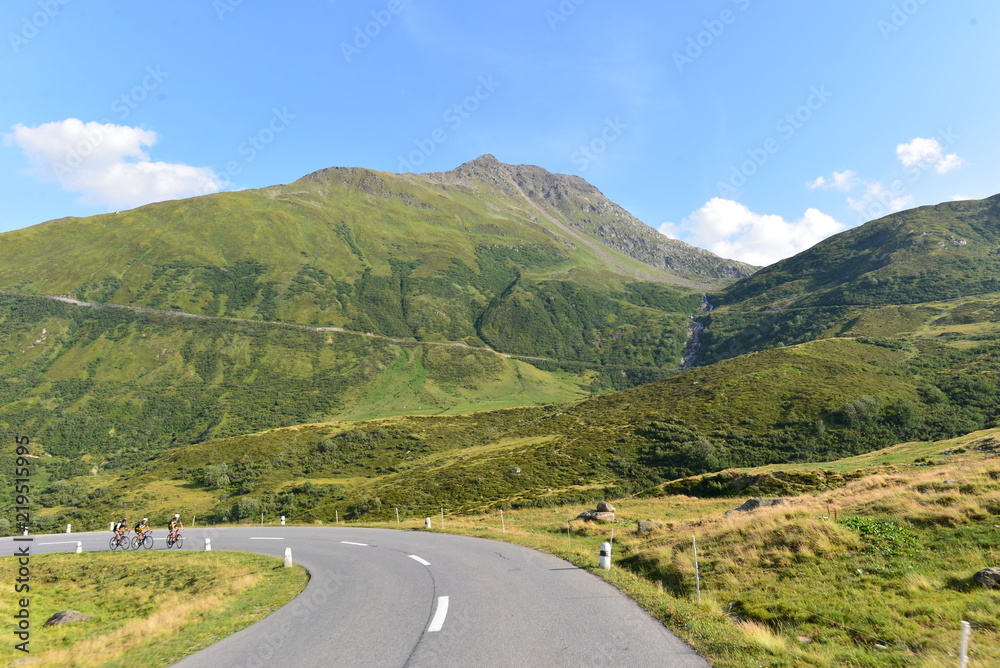 Oberalppass im Kanton Uri 