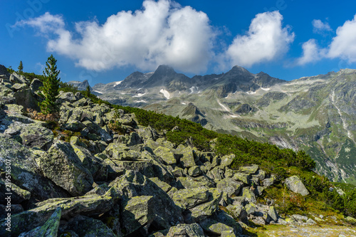 Beautiful mountain and glacier view at Nationalpark Hohe Tauern in Pinzgau in the Austrian Alps © Christian
