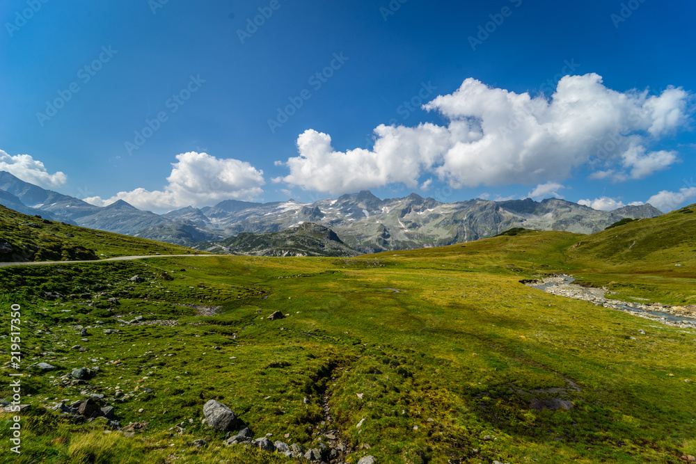 Beautiful mountain and glacier view at Nationalpark Hohe Tauern in Pinzgau in the Austrian Alps Beautiful mountain and glacier view at Nationalpark Hohe Tauern in Pinzgau in the Austrian Alps