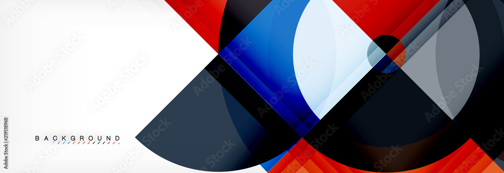 Vector circular geometric abstract background Vector circular geometric abstract background