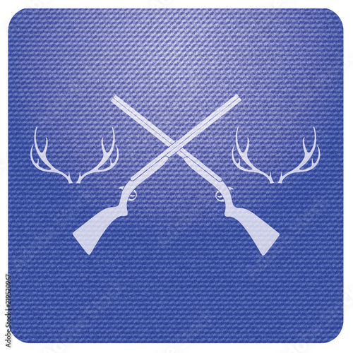 Hunting club logo icon