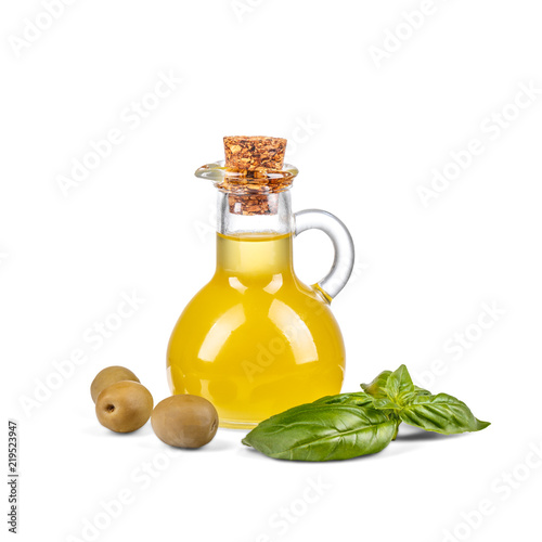 Bottle with olive oil