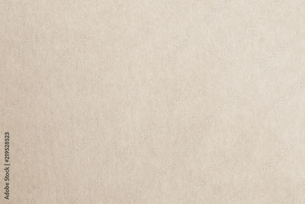 Recycled paper texture background in cream color. - obrazy, fototapety, plakaty 