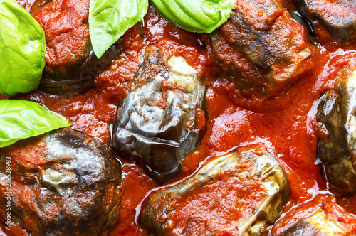 stuffed eggplant