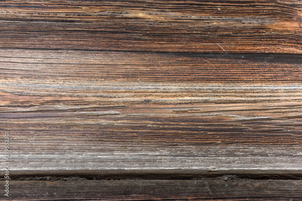 Fototapeta premium wall of an old wooden house