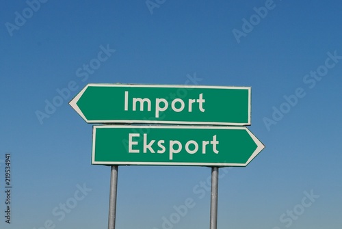 Eksport - import