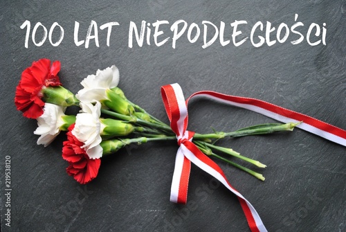 Obraz na płótnie 100 lat niepodległości w salonie