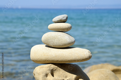 Balance  Steine  Ausgeglichen