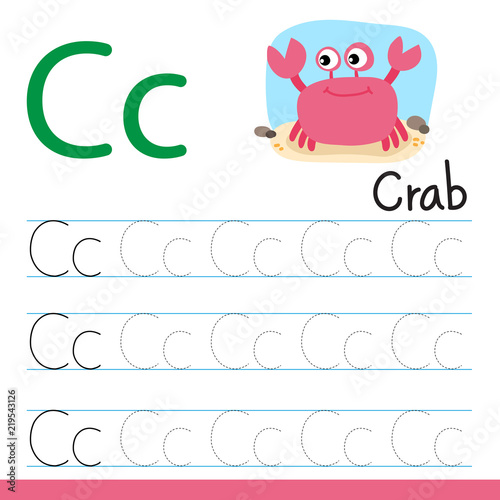 crab drawing line vector design