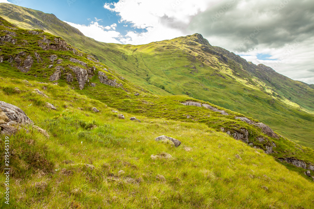 Nature Highlands Authentic Landscape Kyle Glenshiel Hiking Trails Scotland Nature Highlands Authentic Landscape Kyle Glenshiel Hiking Trails Scotland
