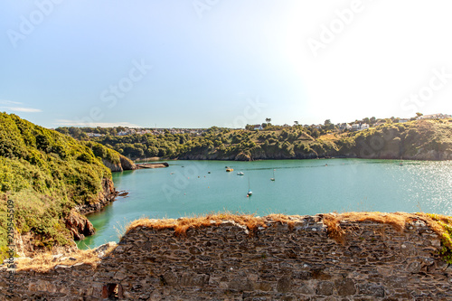 Wales Coast Path Fishguard Coastline Landscape  Nature Travel UK photo