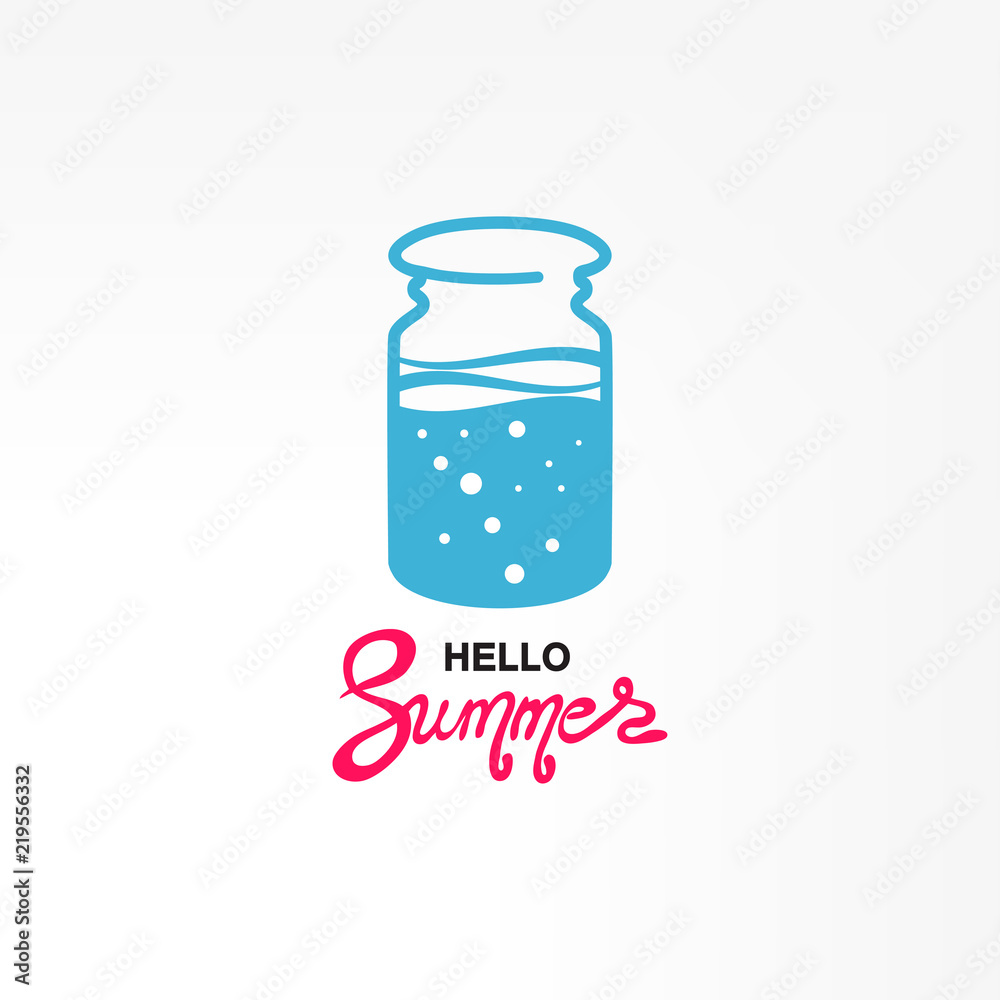 Refreshing drink. Soft drink icon Refreshing drink. Soft drink icon