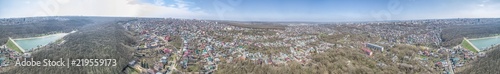 Square of the city of Stavropol. Russia