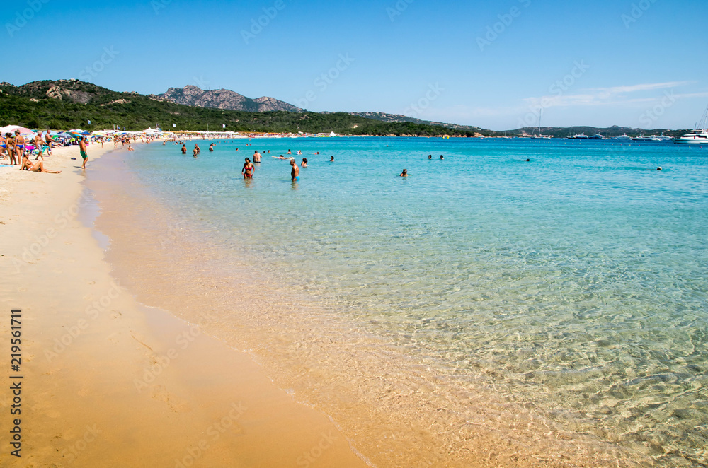 La plage de Reina Bianca en Sardaigne