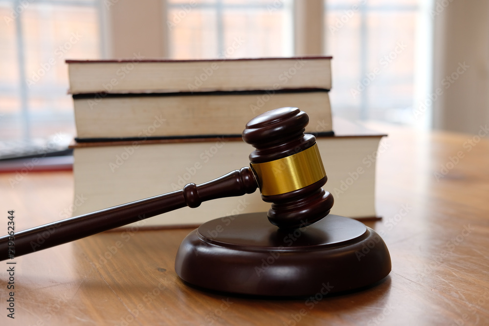 judge gavel & law book at courtroom. lawyer attorney justice workplace judge gavel & law book at courtroom. lawyer attorney justice workplace