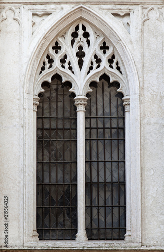 Window of a gothic cathedral © Nadezhda Bolotina