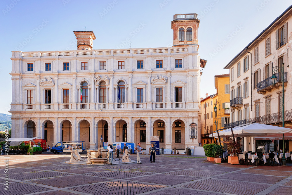 Palazzo Vecchia and Biblioteca Civica Angelo Mai Bergamo