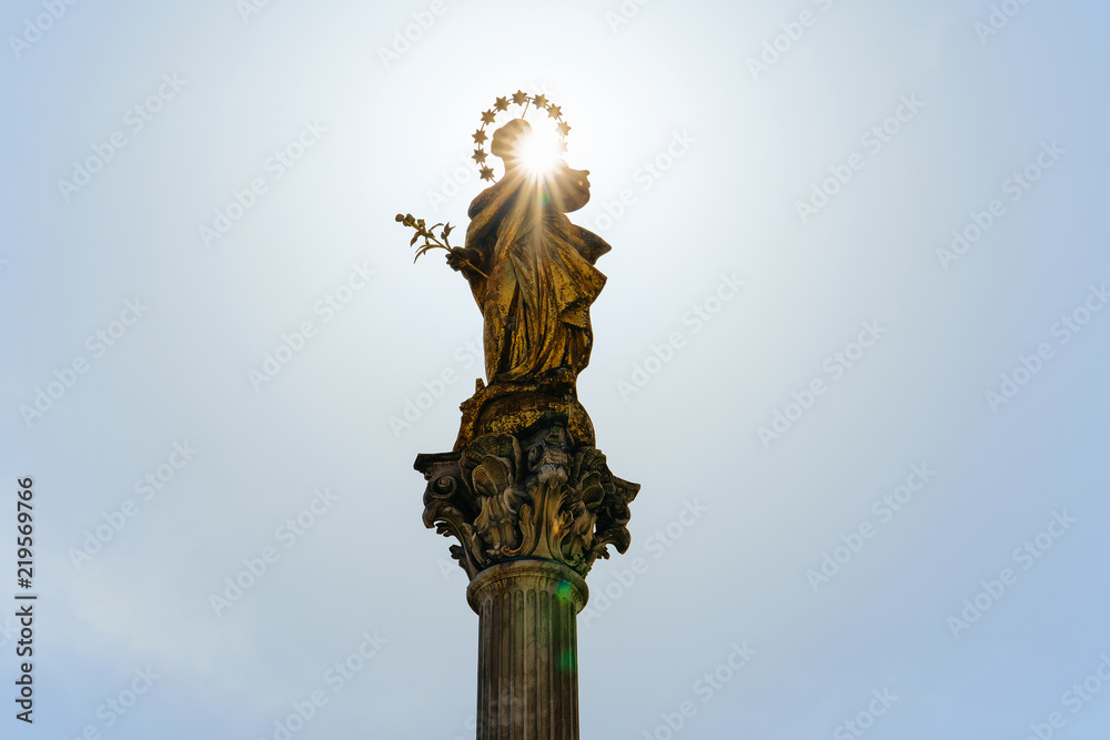 Plague column in Maribor Plague column in Maribor
