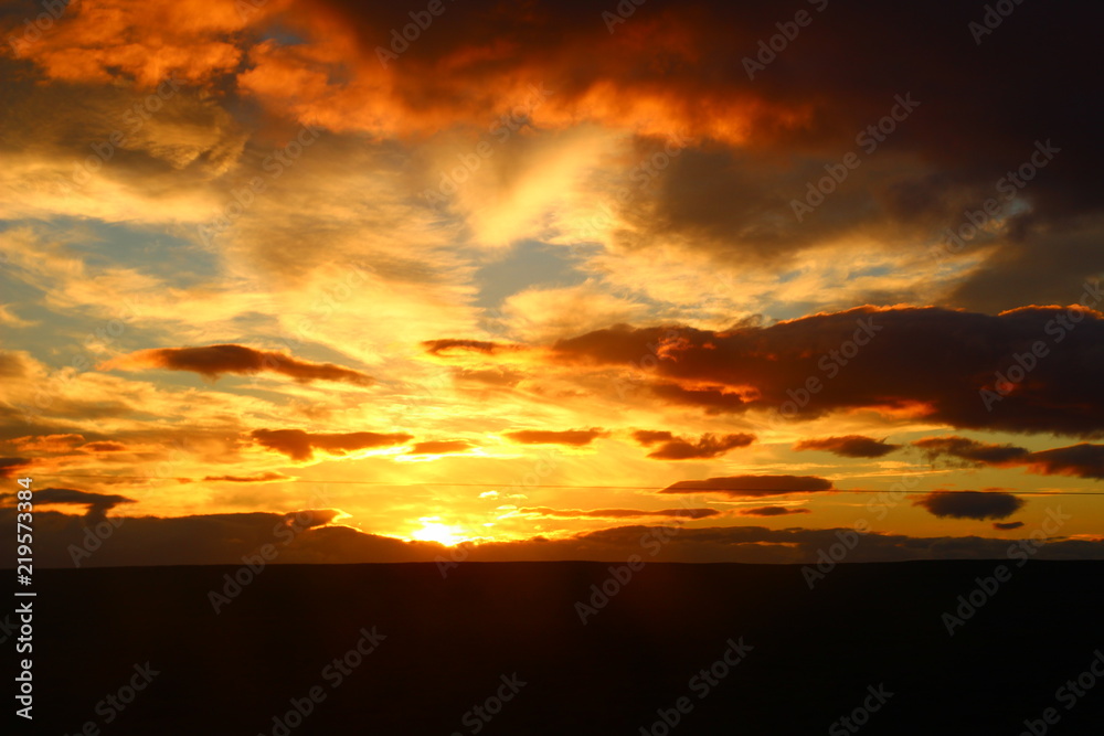 Obraz premium Cielos Patagonicos