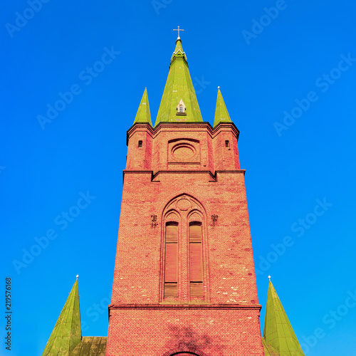 Wallpaper Mural Saint Anne Church in Kuldiga in Latvia Torontodigital.ca