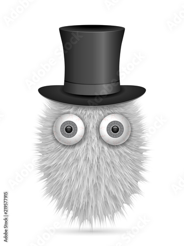 Hairy cartoon