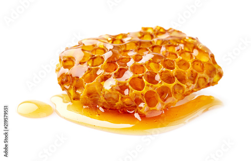 Honeycomb in closeup