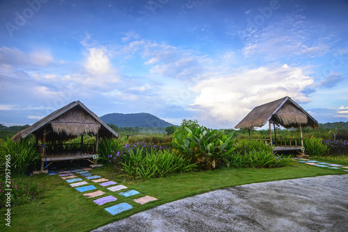 Panorama Blue Sky and Cloud Wonderfull Indonesia