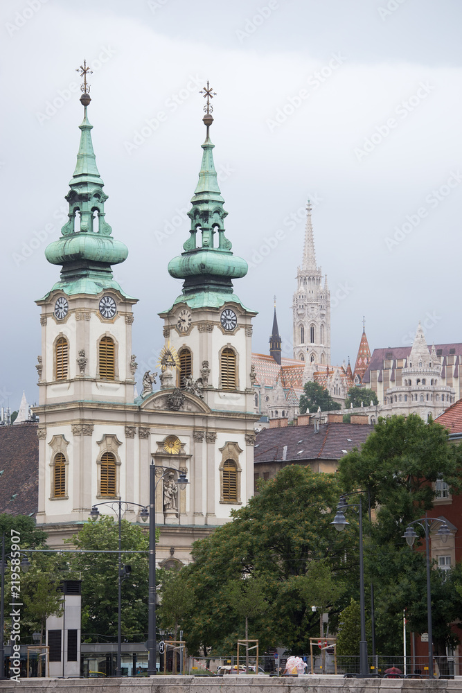 Fototapeta premium Church of St Anne, Budapest Chiesa di Sant`Anna, Budapest