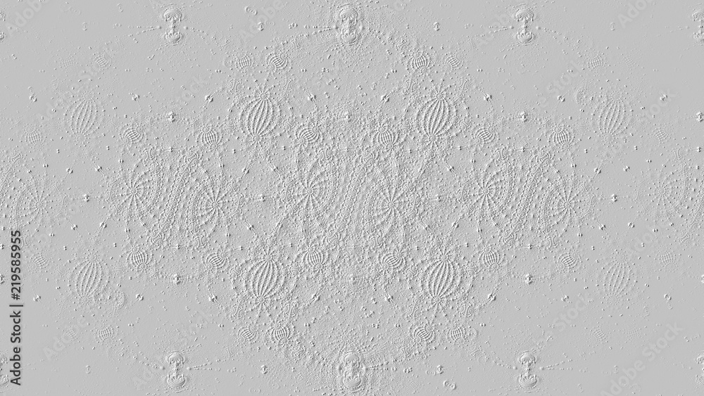 Hintergrundgrafik mit Spiralmuster - Relief - Hellgrau Hintergrundgrafik mit Spiralmuster - Relief - Hellgrau