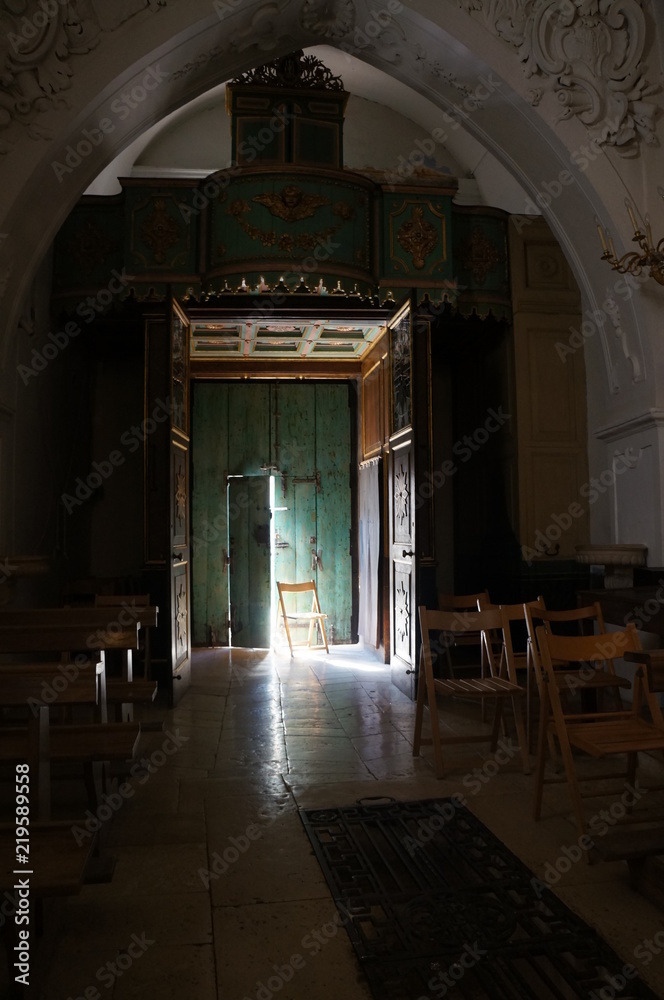 Church door light