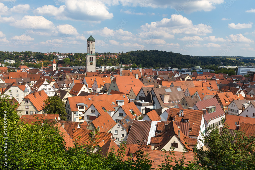 Fototapeta premium biberach an der riss historic town germany