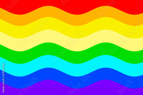 Colors of the LGBT Flag is a symbol of identity. Rainbow pride flag-the banner of freedom of homosexuals. 