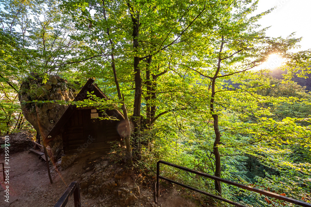Colorful Ojcow National Park view
