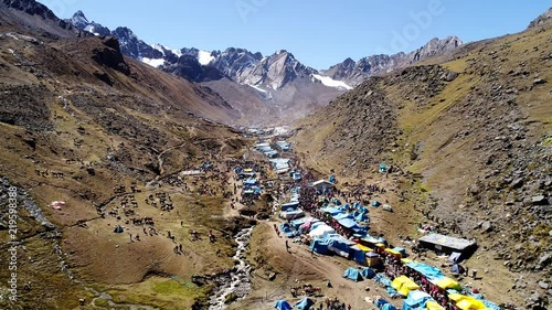 PERU: Quyllurit'i (Snow Star Festival) Andean religious folk festival  photo