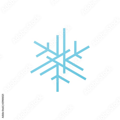 snowflakes snow flakes logo icon vector element