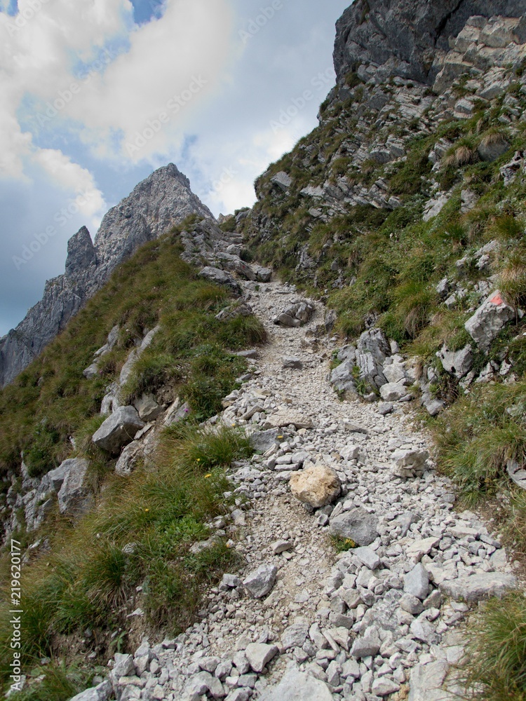 hiking and climbing in wilder kaiser