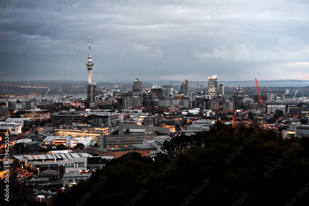 Auckland city panorama. Sony Alpha 6000, 50mm lense