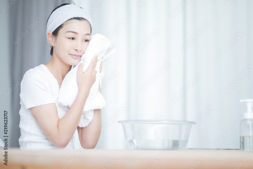 洗顔・女性 洗顔・女性