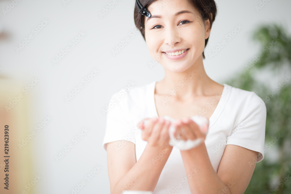 洗顔・女性 洗顔・女性