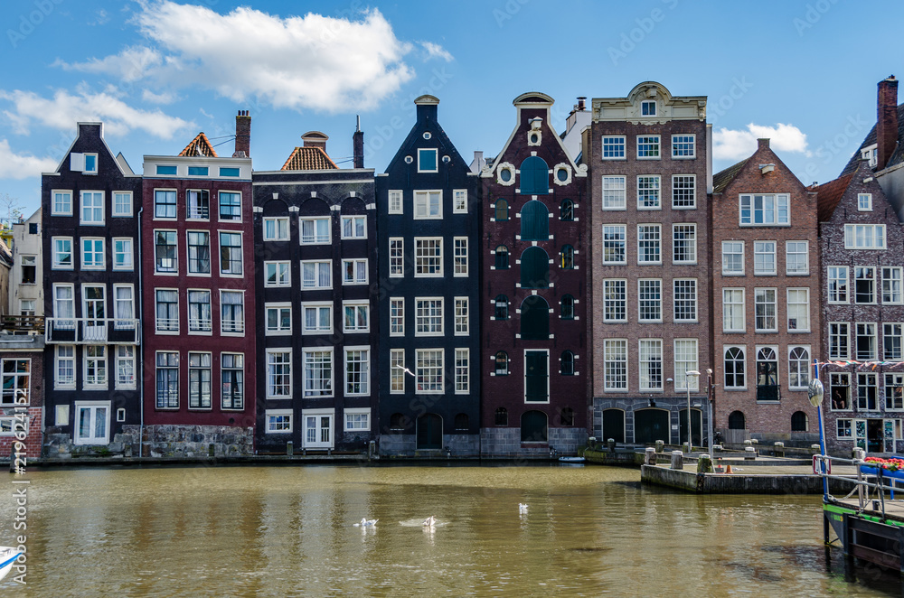 Crooked Houses of Amsterdam