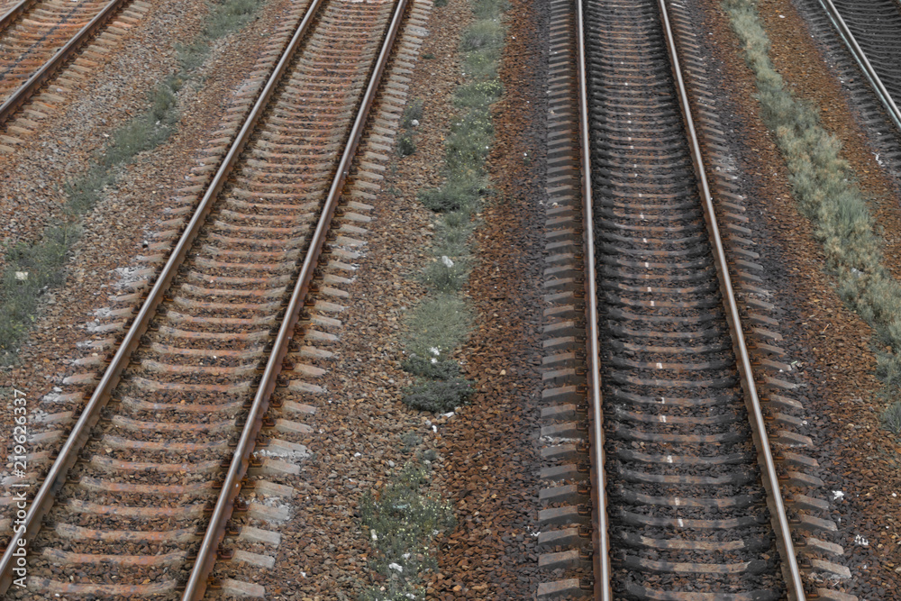 Fototapeta premium communication of the railway