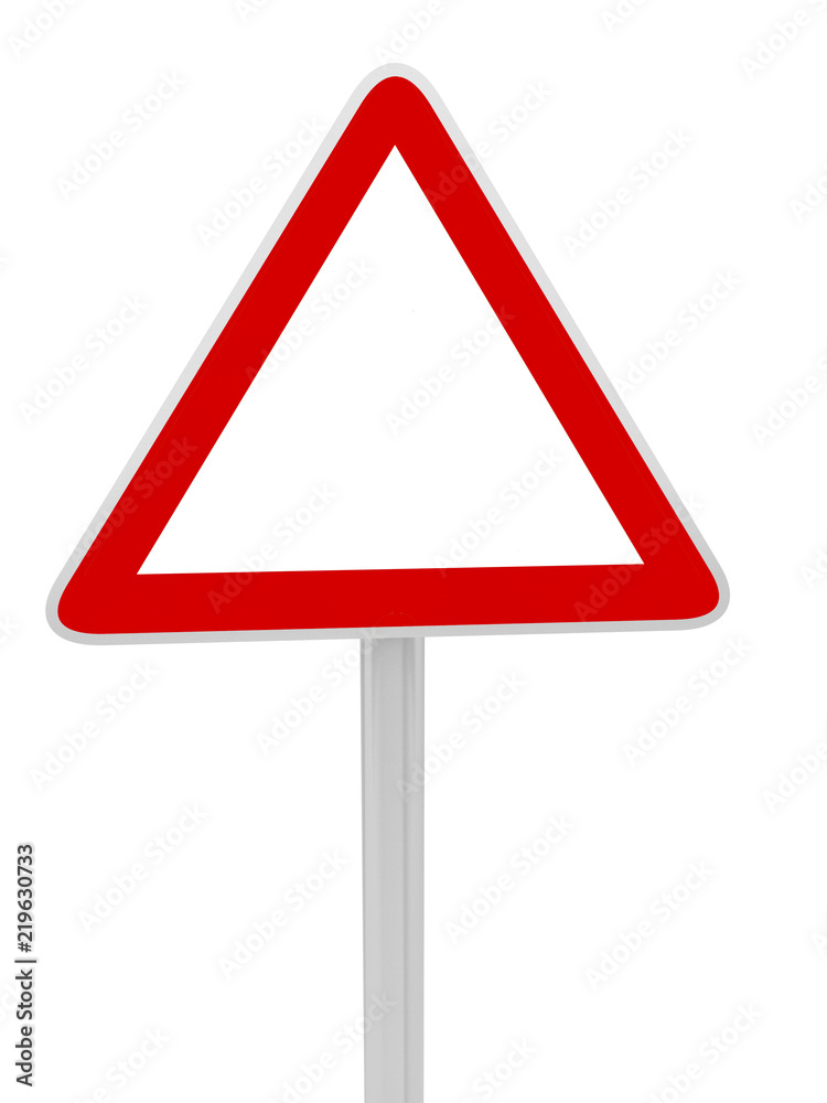 panneau routier triangle signalisation code de la route Stock ...