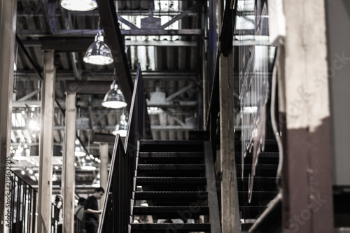 Staircase in the factory © Anan
