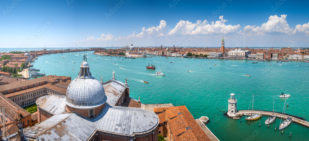 Fototapeta premium Panorama widok Wenecja, Włochy