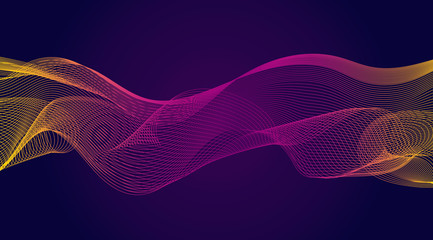 Modern abstract colorful geometric background. Shapes with trendy gradients composition for your design.