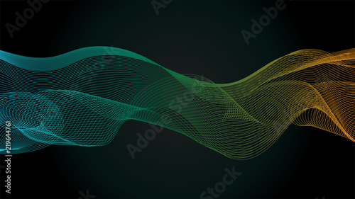 Wallpaper Mural Modern abstract colorful geometric background.  Torontodigital.ca