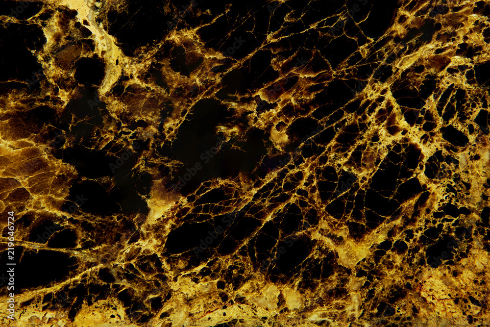 Gold marble natural texture for dark background, abstract natural marble black. Gold concept.