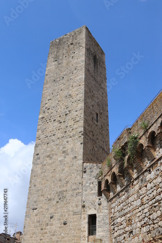 Le torri di San Gimignano - serie di fotografie